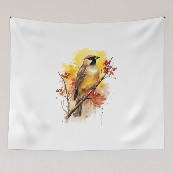 Item preview, Cedar Waxwing’s Fall Sanctuary designed and sold by Promagine.
