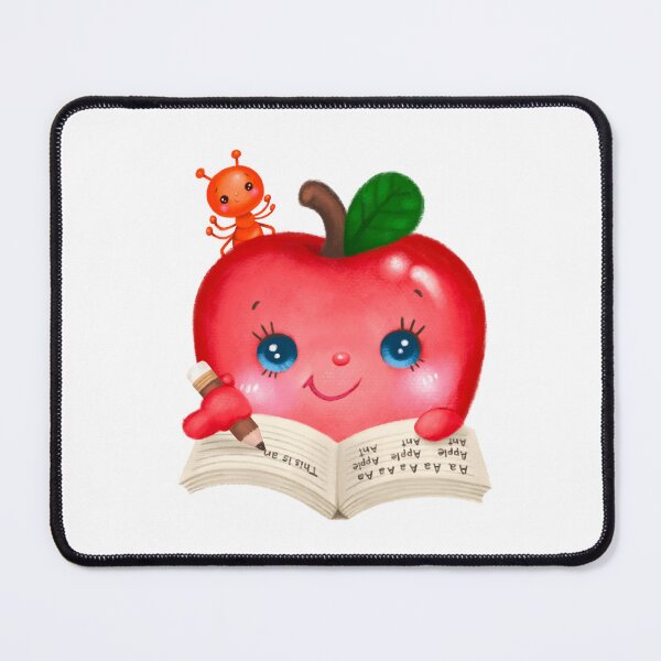 Item preview, Cute Apple with an Ant designed and sold by LullaStudio.