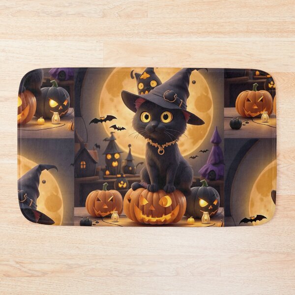 Item preview, Witchy Whiskers - Unleash the Magic of Halloween designed and sold by redtrendy.