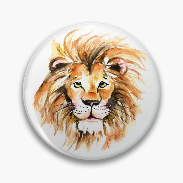 Item preview, Lion head designed and sold by CorneliaPilz.