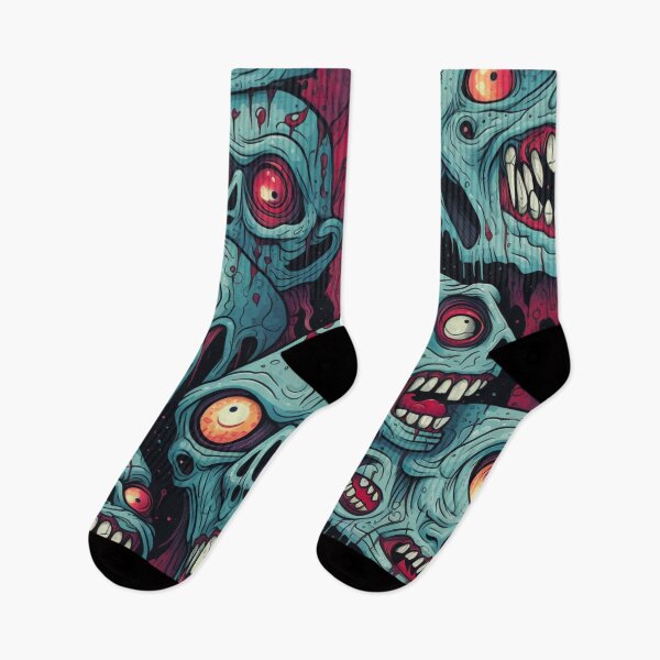 Item preview, Halloween Monster Pattern designed and sold by Nicholas Panek.
