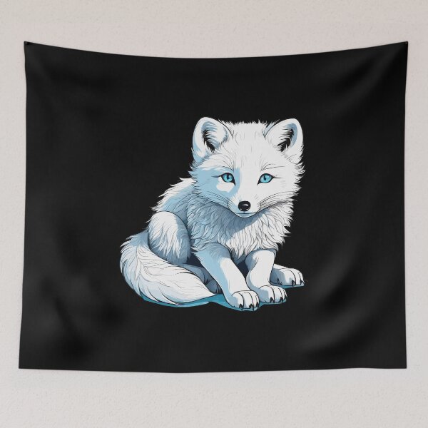 Item preview, Cute Arctic Fox | Cute Snow Fox designed and sold by HoruXtore.
