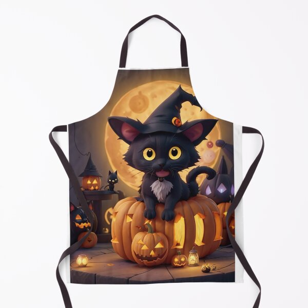 Item preview, Witchy Whiskers - Cast a Spell of Halloween Delight designed and sold by redtrendy.