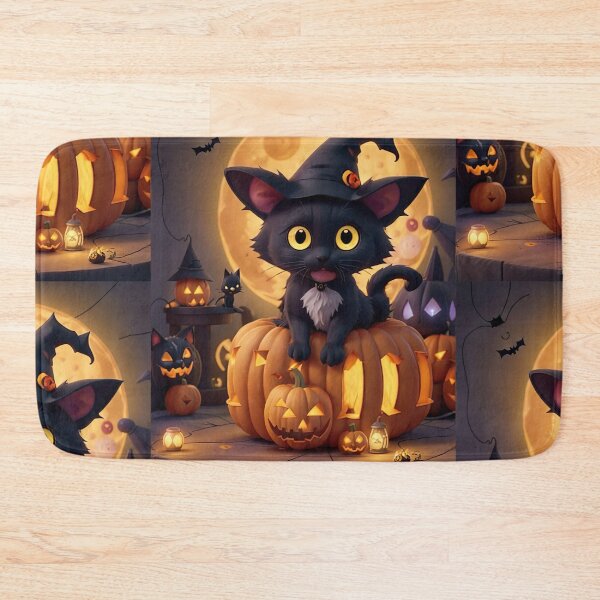 Item preview, Witchy Whiskers - Cast a Spell of Halloween Delight designed and sold by redtrendy.
