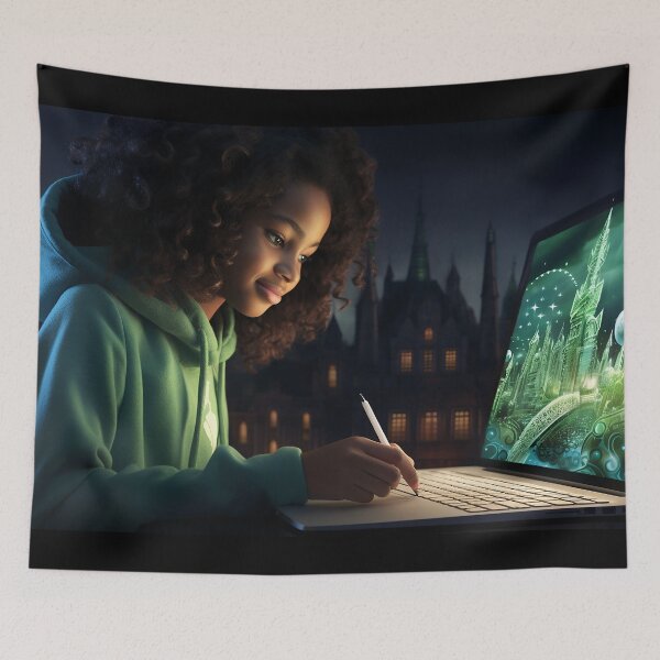 Item preview, Zuri's Coding Adventure designed and sold by AbsurdiaLabs.