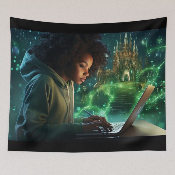 Item preview, Zuri's Coding Adventure designed and sold by AbsurdiaLabs.