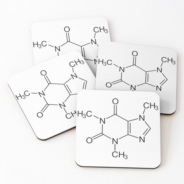 Item preview, Caffeine molecule designed and sold by NavierSmokes.