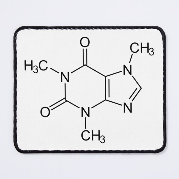 Item preview, Caffeine molecule designed and sold by NavierSmokes.