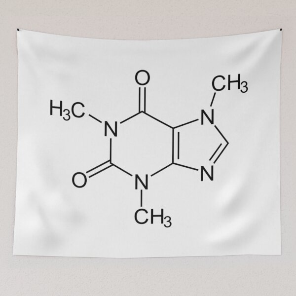 Item preview, Caffeine molecule designed and sold by NavierSmokes.