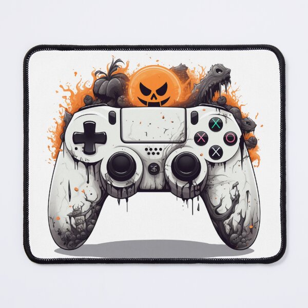 Item preview, Funny Halloween Gamer Controller Video Pumpkin Gamer designed and sold by ArtFromBeyond.