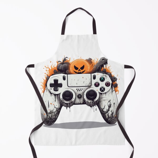 Item preview, Funny Halloween Gamer Controller Video Pumpkin Gamer designed and sold by ArtFromBeyond.