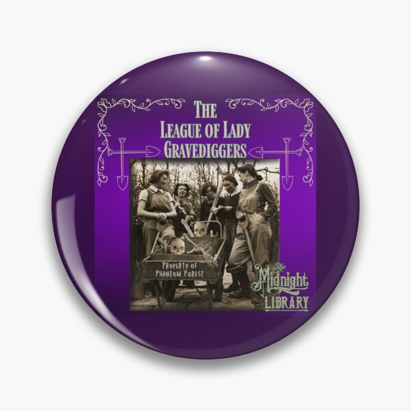 Item preview, NEW! League of Lady Gravediggers from The Midnight Library! designed and sold by The Midnight Market.