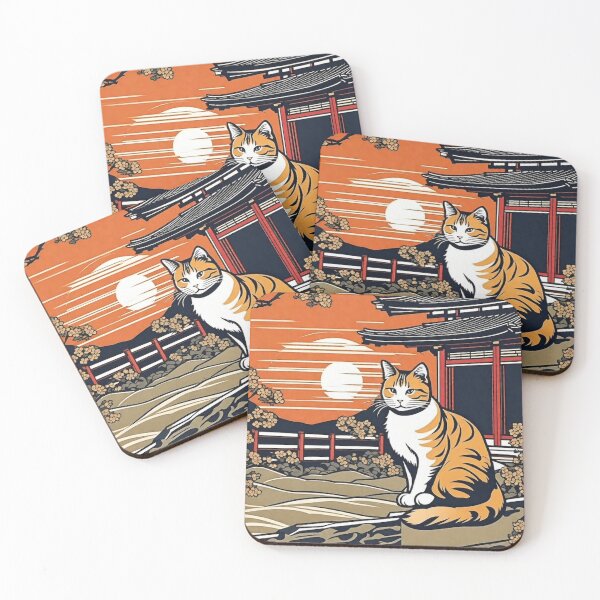 Item preview, The Great Orange Tabby of the East designed and sold by IvoryTowers.