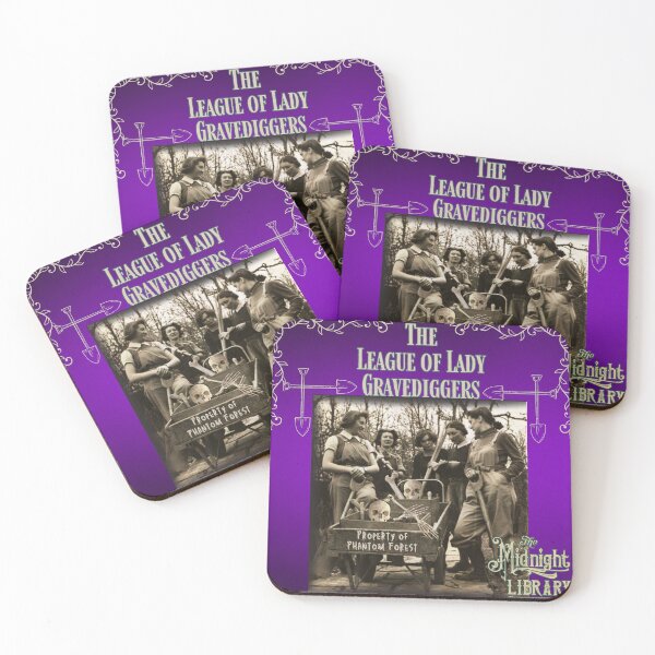 Item preview, NEW! League of Lady Gravediggers from The Midnight Library! designed and sold by The Midnight Market.