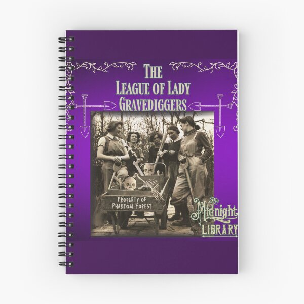 Item preview, NEW! League of Lady Gravediggers from The Midnight Library! designed and sold by The Midnight Market.