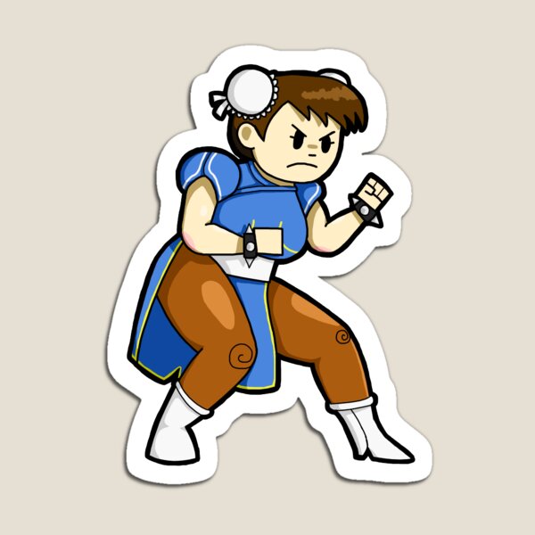 Item preview, Chun Li designed and sold by Amelia Foley.