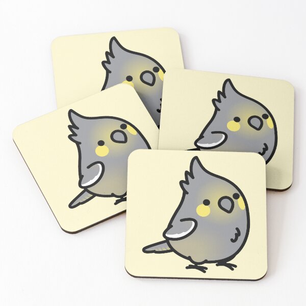 Item preview, Chubby Yellow-cheeked Cockatiel designed and sold by birdhism.