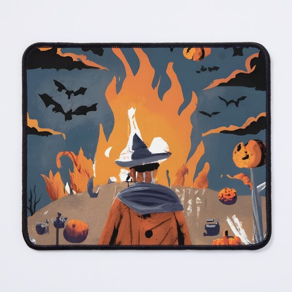 Item preview, Halloween Coal Mainer Illustration designed and sold by AgarutanPrint.