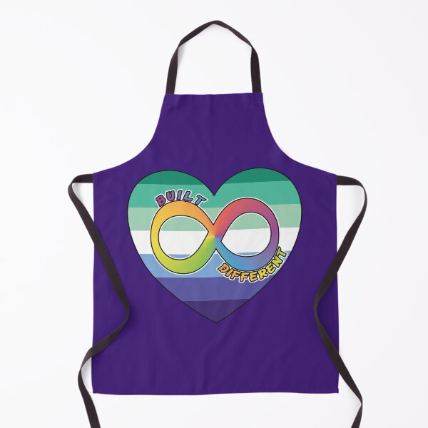 Item preview, Built Different | Neurodivergent + Gay Man Pride designed and sold by Cryptid-Ohio.