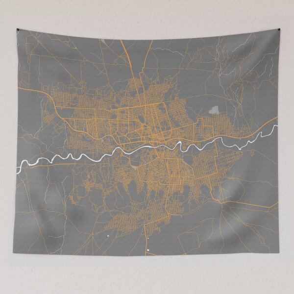 Item preview, Hargeisa City Map of Somalia - Bauhaus designed and sold by deMAP.