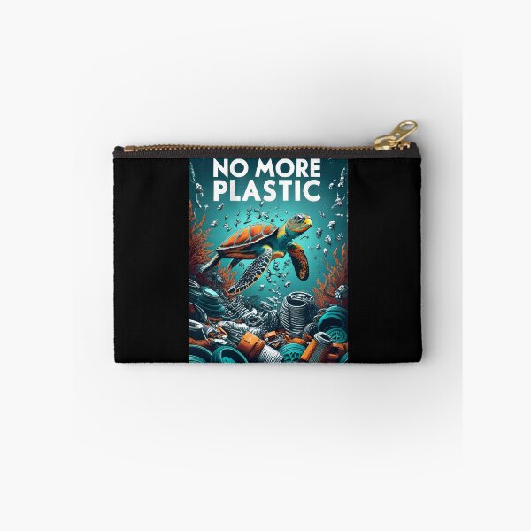 Item preview, No More Plastic - Save the Sea Turtles designed and sold by SandbarTees.