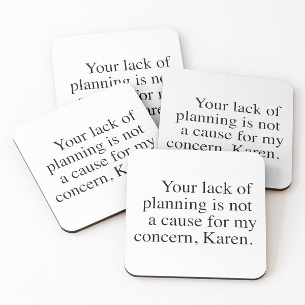Item preview, Lack of Planning designed and sold by illektra.