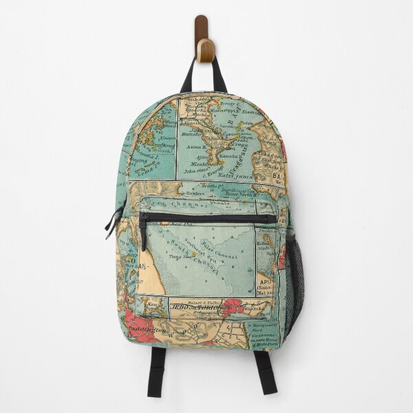 Item preview, Vintage Map of Pacific Ocean Seaports (1906) designed and sold by BravuraMedia.