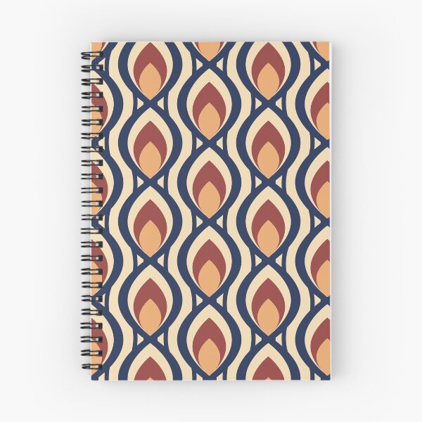 Item preview, 70s geometric flames  designed and sold by chiara-de-david.
