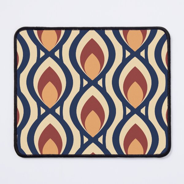 Item preview, 70s geometric flames  designed and sold by chiara-de-david.