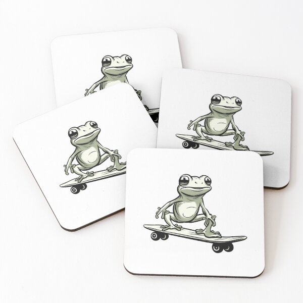 Item preview, Frog skateboarding designed and sold by PawelNature.