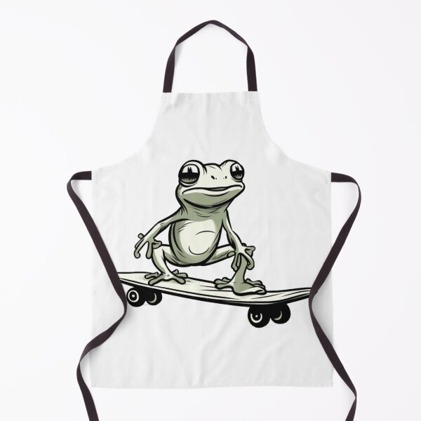 Aperçu de l'œuvre Skateboarding grenouille créée et vendue par PawelNature.