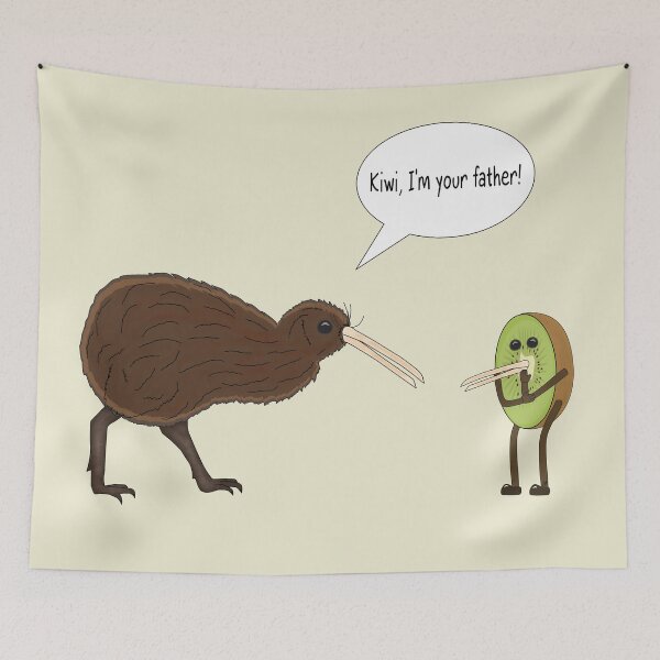 Item preview, Kiwi, I'm your father designed and sold by yanatibear.
