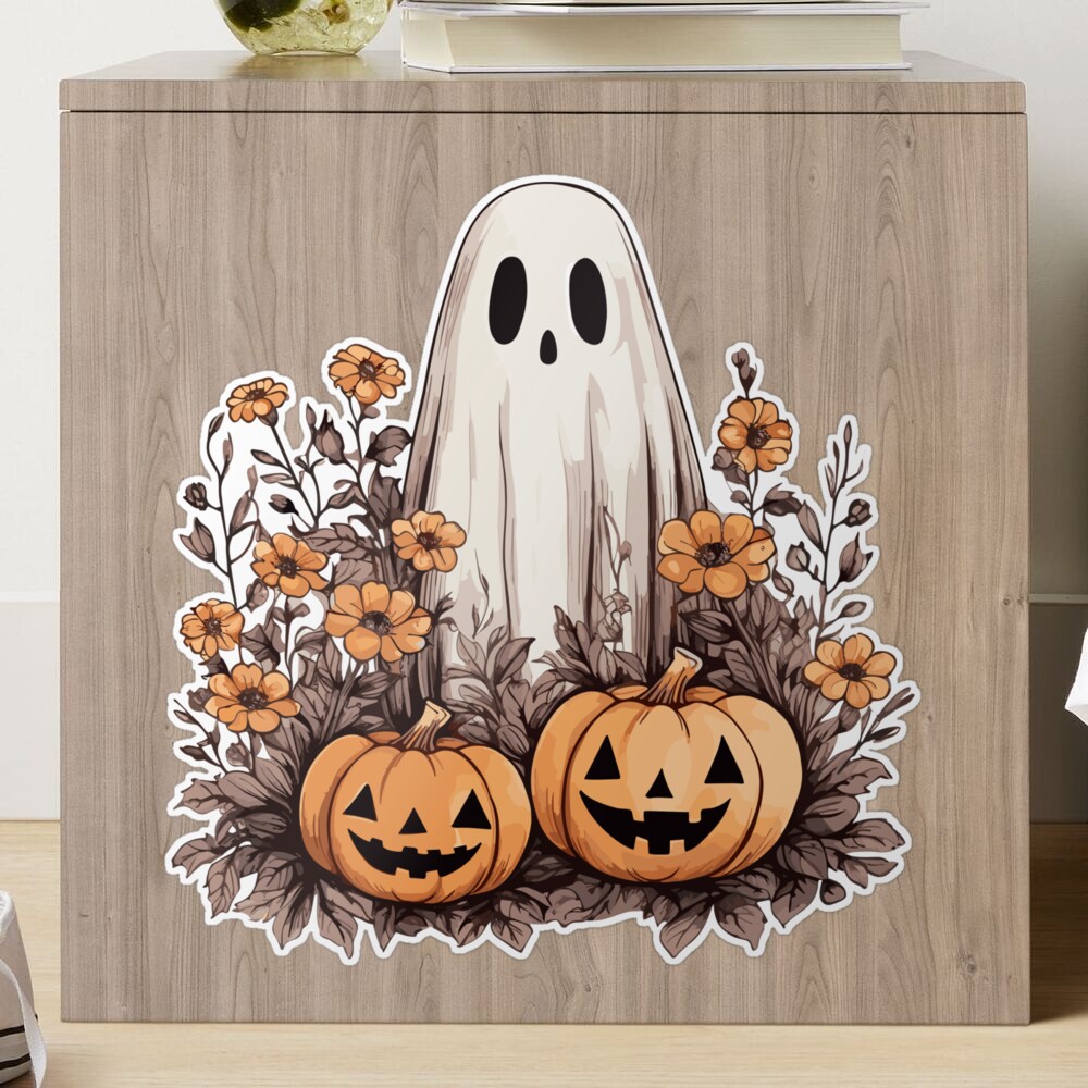 Lot De 9 Feuilles D'autocollants D'Halloween Motifs Fantômes, Citrouilles, Têtes De Mort - Réutilisables, Sans Colle, Pour Fenêtres, Miroirs - Décoration De Fête Effrayante - 8