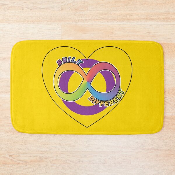 Item preview, Built Different | Neurodivergent + Intersex Pride designed and sold by Cryptid-Ohio.