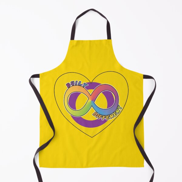 Item preview, Built Different | Neurodivergent + Intersex Pride designed and sold by Cryptid-Ohio.