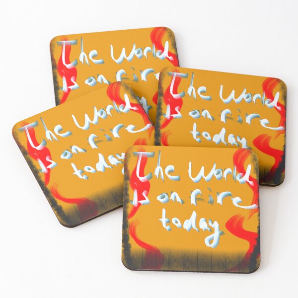 Item preview, The World is on Fire Today designed and sold by youronlyhope.