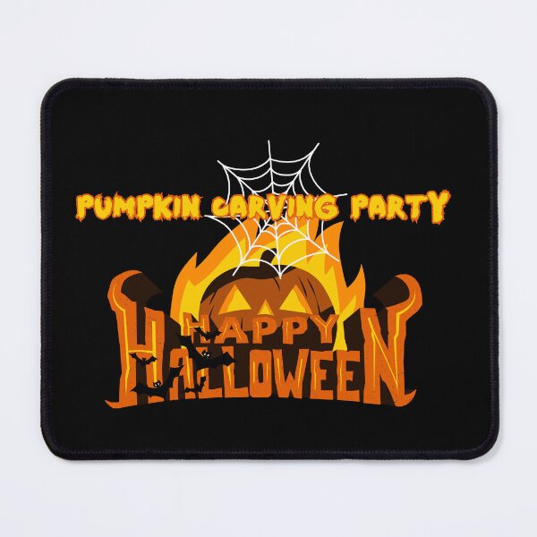 Item preview, pumpkin carving party happy halloween designed and sold by vaggleTown.