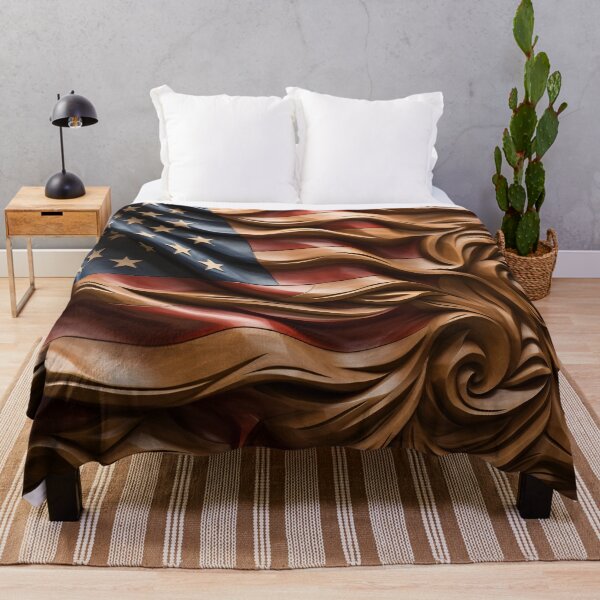 Item preview, stunning wood carving american flag, designed and sold by dcrc.