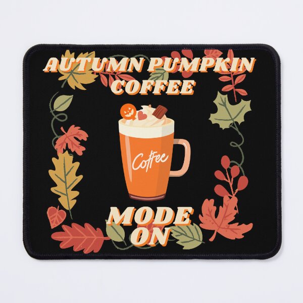 Item preview, Autumn Pumpkin Coffee Mode On - Cute Halloween Coffee Time designed and sold by SzymonC000zyArt.