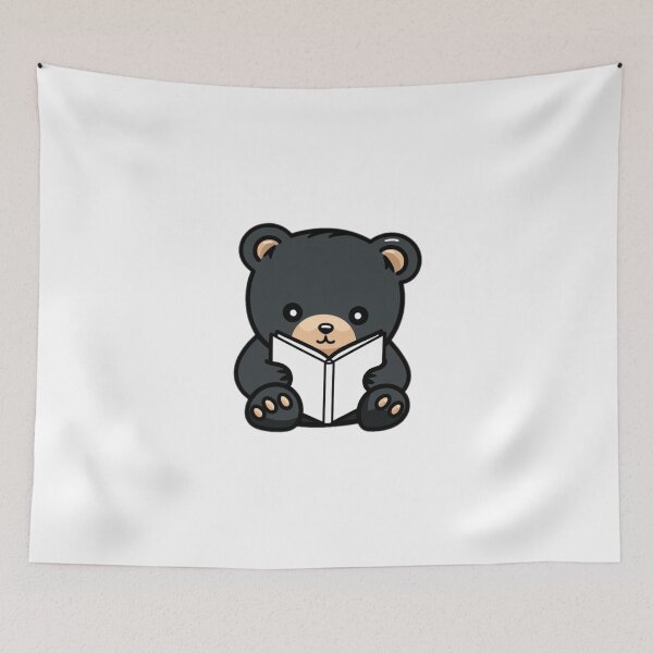 Item preview, Bear reading designed and sold by PawelNature.
