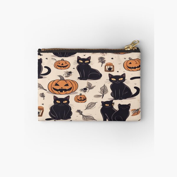 Item preview, Black cats and Jack o lanterns  designed and sold by Starfox120.