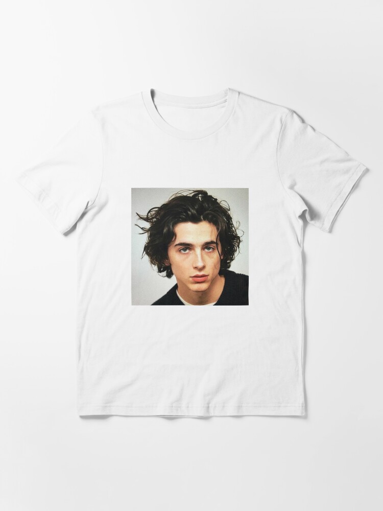 timothee chalamet black shirt