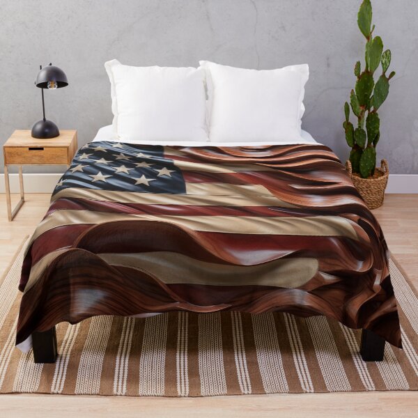 Item preview, stunning wood carving american flag designed and sold by dcrc.
