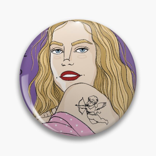 Item preview, Nice blond girl with cupid tattoo  designed and sold by NadiaGallazzi.