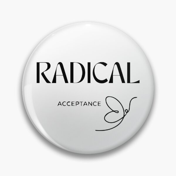 Item preview, DBT Radical Acceptance butterfly designed and sold by Der Geist.