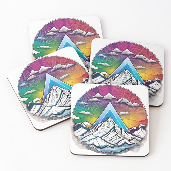 Item preview, To the Mountains! Rainbow Rise designed and sold by IvoryTowers.
