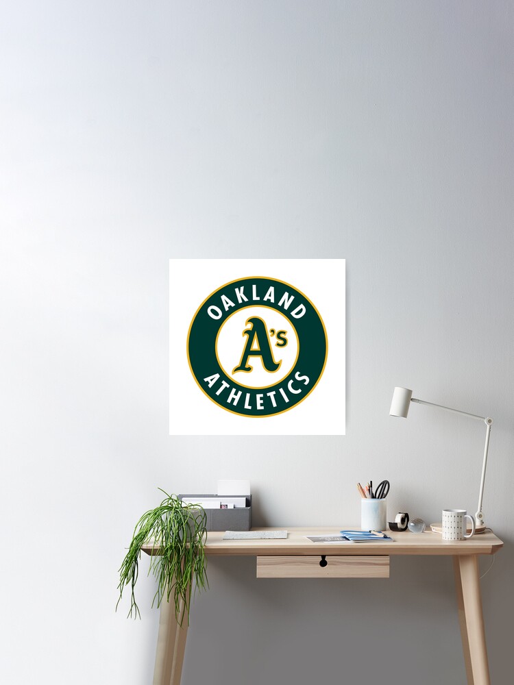 oakland athletics logo Poster for Sale by tenira55