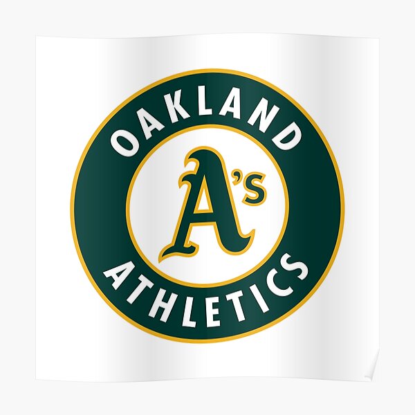 Oakland A's Elephant Baseball Metal Print for Sale by OrganicGraphic