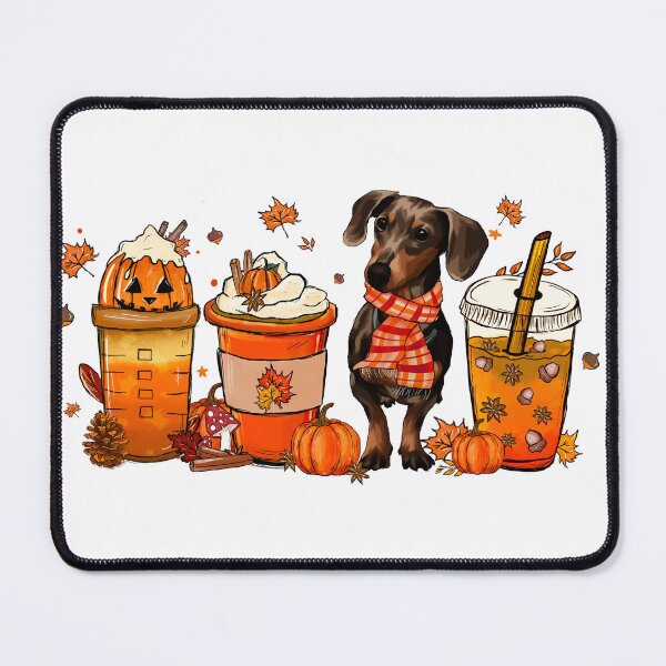 Item preview, Dashchund Fall Sweatshirt, Fall Coffee and Dog Sweat, Halloween Crewneck, Golden Retriever Hoodie, Coffee and Dog Shirt designed and sold by dturock.
