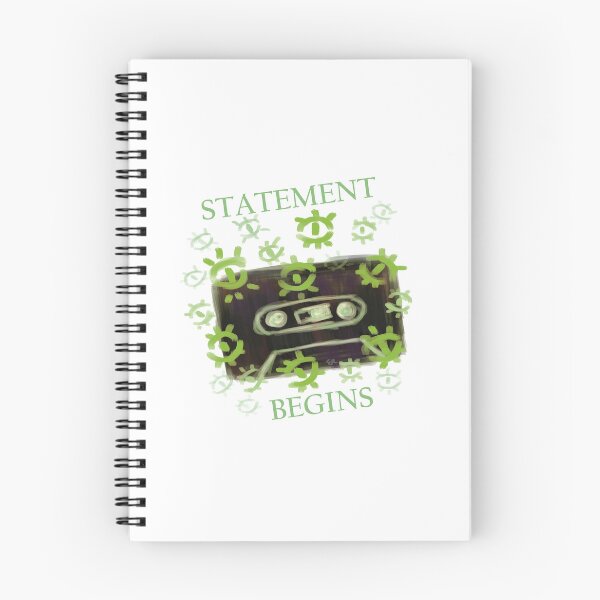 Item preview, Statement Begins Tape Recorder designed and sold by EchoGhostArt.